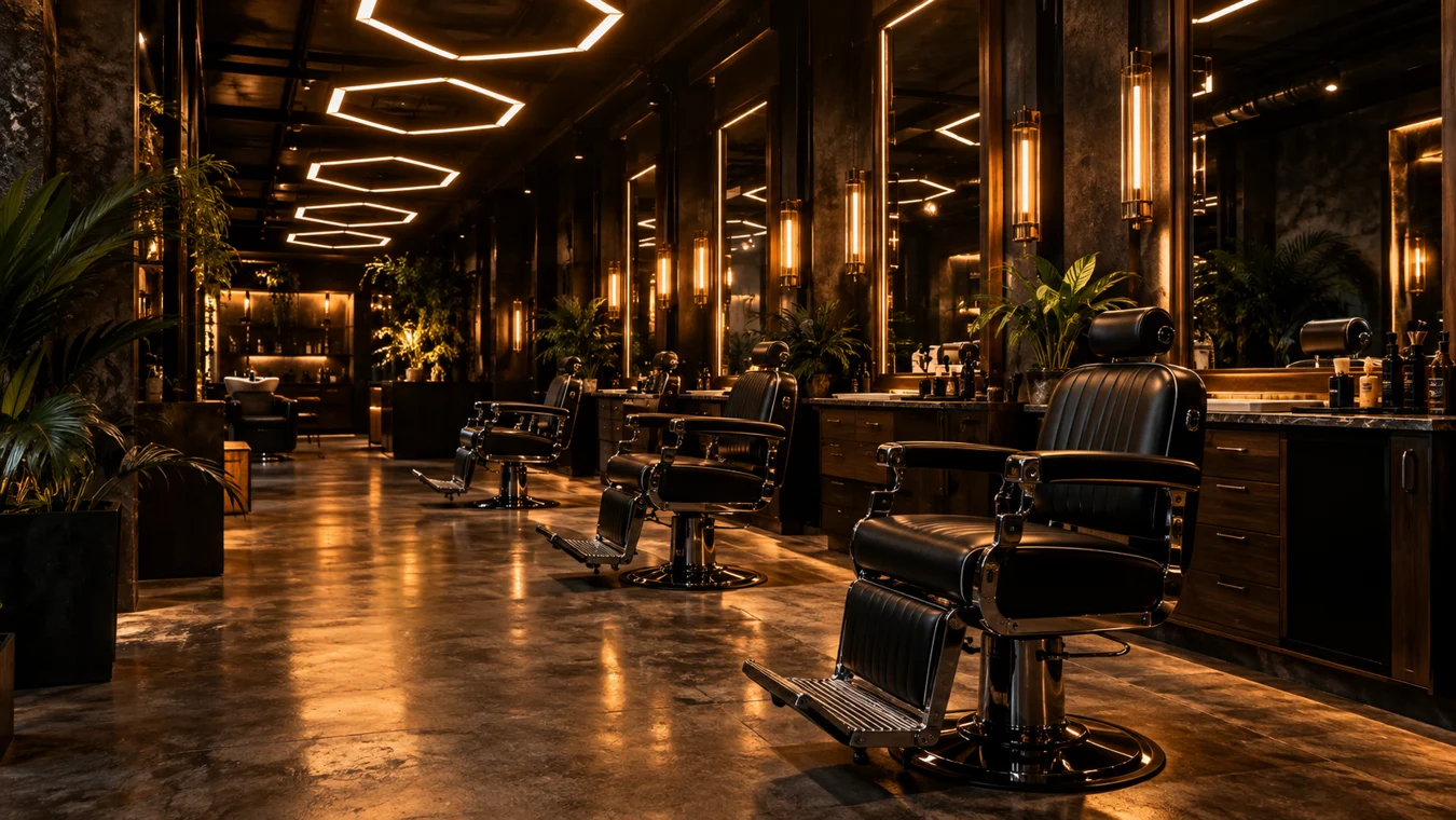 O espaço · principal — Barbearia Paulino